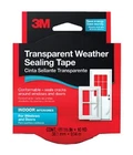 3M 2110NA Clear Silicon Weather Sealing Tape 30 FT.X0.25 Thick In. (pack Of 5) New. Price: $31.27.
