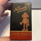 Vintage National Products The Screw & Mfg. Co. Original Cardboard Box Used. Price: $14.99.