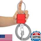 Bozzys 6.56FT Steel Cable 3 Keys Weatherproof Adjustable Padlock Bike Gate New. Price: $29.14.