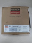 Simpson CS14-R 14-GAUGE Galvanized Coiled Strap 25 Ft New. Price: $70.00.