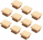 10PCS Square Unfinished Wood Drawer Knobs Pulls Handles - Cabinet Furniture New. Price: $17.63.