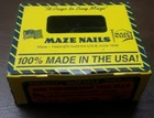 Maze 2-1/2 In. Hardwood Trim Nails 8D Lb HT250 New. Price: $10.00.