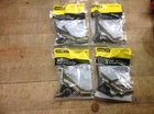 4 Pieces Stanley Hand Rail Brackets Antique Brass Finish 81-9058 Wood New. Price: $25.23.