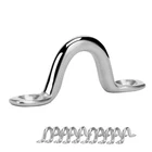 Amadget Bimini Boat Top Pad Eye, 316 Stainless Steel Straps Tie Down... New. Price: $21.99.