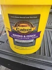 Cabot 0801 5GAL White-base Solid Color Acrylic Siding STAIN-1PK New. Price: $215.00.