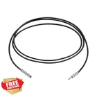 Uxcell Leather Cord Necklace With Stainless Steel Clasp, Braided Wax Rope Cha... New. Price: $20.00.