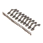 Dophee 10PCS Antique Brass Decorative Pull Handle For Mini Jewelry Box Drawer New. Price: $14.02.