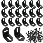 Corner Brace Itrolle 20PCS 25X25X23MM Adjustable Right Angle Bracket Black ... New. Price: $15.52.