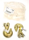 Pack National Hardware N282-079 3253BC Clevis Grab Hook Yellow Chromate 3/8" New. Price: $8.50.