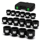 Tecotek 1/2 Drive Shallow 6-POINT Impact Socket Set 16 Piece New. Price: $161.12.