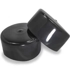 Prescott Plastics 2" Ribbed Hole Plugs, Round Black, 50.8MM Od New. Price: $86.19.