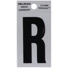 Hillman Mylar Black Reflective Self Adhesive Letter 2 In 6 Pack New. Price: $7.31.
