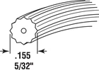 Prime-line 0.155 In. D X 500 Ft. Screen Spline New. Price: $33.17.
