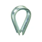 10-QTY National Hardware 3232BC Series N176-834, 3/8" Rope Thimble, Steel, Zinc New. Price: $19.00.