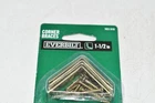 New Everbilt Corner Braces Satin Brass Finish 1-1/2'' 163518. Price: $9.99.