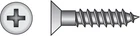 Hillman 40081 Zinc Plated Steel Flat Head Phillips Wood Screw #8 X 2-1/2 In. New. Price: $18.89.