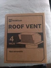 Hon&guan 4" Roof Vent Cap Exhaust Soffit Air Wall With Damper New. Price: $24.99.