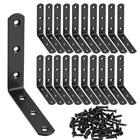 Aysum 20PCS Black Brackets 3.1"X3.1", Heavy Duty Corner Brace Right Angle B... New. Price: $31.77.