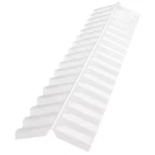 4 Ft. Polycarbonate Ridge Cap Flashing Clear New. Price: $28.99.