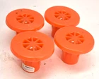 Lot Of Mutual Industries Model #3 Rebar Caps For Size 3# 8# 4.52" Dia New. Price: $19.04.