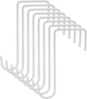 8PCS White Vinyl Fence Hooks 3X8 Patio Hangers For Plants Bird Feeder Lights New. Price: $22.51.