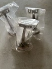 Pack Pamex Solid Jumbo Heavy Duty Handrail Bracket Satin Nickel DD03-12SN New. Price: $16.99.