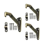 3 Pack Heavy Duty Handrail Bracket Antique Brass New. Price: $32.11.