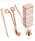 Candle Accessory Kit With Bell Snuffer Wick Trimmer Dipper (3 Piece) New. Price: $9.99.