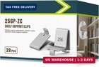 Lenink 28 Piece 256P-ZC Adjustable Pilaster Shelf Shelving Brackets New. Price: $17.66.