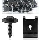 60 Pcs M4.2 Universal Fender Liner Screws And U-nut Kit, & Auto.... Price: $37.07.