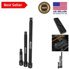 3-PIECE 3/8" Driver Extension Bar Set Access Hard-to- Fasteners New. Price: $23.16.