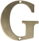 Deltana RL4G-15 In. Solid Brass Residential Letter (set Of 10) (g Satin Nick New. Price: $29.01.