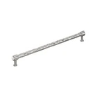 Signature Hardware Lazzara Hammered Appliance Pull, Polished Nickel, 18 Inch New. Price: $75.00.
