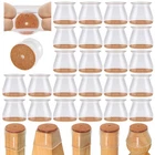 Viume 24 Pcs Chair Leg Protectors For Hardwood Floors Silicone Covers New. Price: $26.98.