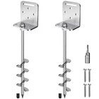 Insaga 18'' Ground Anchors Screw 10MM Solid Steel With Bracket, For Trampol New. Price: $59.62.