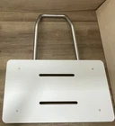 Seachrome SSB-240150-PWS 24" Wall-mounted Folding Shower Bench Seat White Read Open. Price: $139.99.