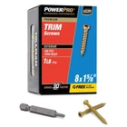 Hillman 48630 Bronze Ceramic Star Drive Flat Head Trim Screw #8 X 1-5/8 In. New. Price: $20.85.