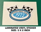 Dover Drag Strip 1972 Vinyl Decal Sticker - Vintage Racing Nhra Used. Price: $6.34.