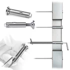 Muzata Swageless Cable Railing Kit 1/8" Invisible Tensioner Flat Head CB04 New. Price: $94.99.