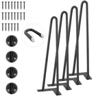 Vevor 16" Hairpin Furniture Legs Solid Metal Heavy Duty Dining Table Modern New. Price: $24.99.