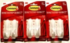3M Command Medium Designer Hooks 17081ES Lot Of White Lb Capacity New. Price: $22.39.