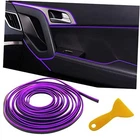 Car Interior Trim Strips,universal Electroplating Purple New. Price: $9.90.