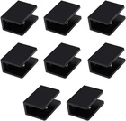Kyien Pack Of 8 Aluminum Alloy Square Glass Shelf Clamp Clip Holder Support Brac New. Price: $17.04.