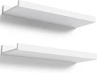 Floating Shelves Wall Mounted Set Of 2 Modern White Bedroom Nursery New. Price: $23.39.