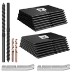 Stainless Steel Lag Screws 240 Pack 1/8 Black T316 Blika BL035-B-120 Rightleft New. Price: $259.99.