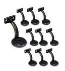 Qcaa Heavy Duty Zinc Die Cast Handrail Bracketaged Oil Rubbed BRONZE10 Pack New. Price: $100.72.