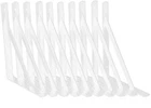 10 Inch Shelf Brackets Pack Heavy Duty For Shelves, 90 Degree... New. Price: $43.35.