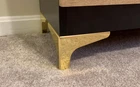 4 Inch Metal Furniture Legs La Vane Set Of Modern Iron Diamond Triangle New. Price: $19.21.