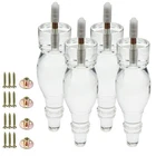 Lc Lictop Acrylic Furniture Legs, 7.09 Inch Clear Lucite Sofa Feet With M10 H... New. Price: $50.37.