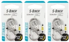 Nite Ize S-biner Slidelock Stainless Steel Carabiner #2 (3-PACK) New. Price: $16.12.
